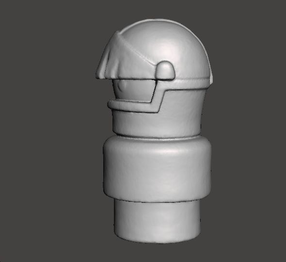 PINK DRAGON CASTLE KNIGHT 1974 PLASTIC FIGURE TOY 3D print model_1