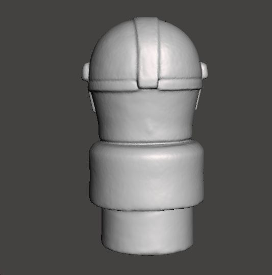 PINK DRAGON CASTLE KNIGHT 1974 PLASTIC FIGURE TOY 3D print model_2