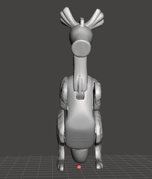 PINK DRAGON 1974 PVC PLASTIC FIGURE TOY MONSTER GAMES 3D print model_1