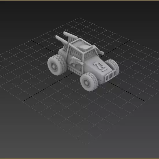 Twisted Metal 2 Grasshopper 3D print model