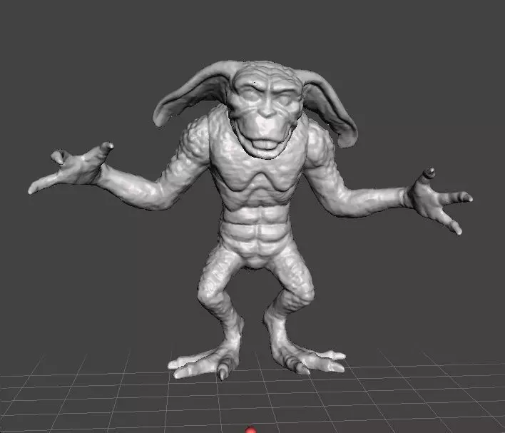 GREMLINS 2 LENNY VINTAGE FIGURE MODEL PVC MONSTER 90s TOY 3D print model
