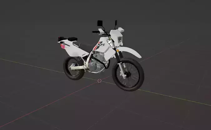 Honda Xr650l 2023 3D model