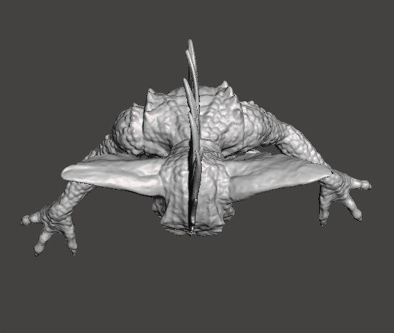 GREMLINS 2 MOHAWK STRIPE VINTAGE FIGURE MODEL MONSTER TOY EVIL 3D print model_5