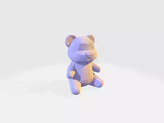 bear Model Free 3D model