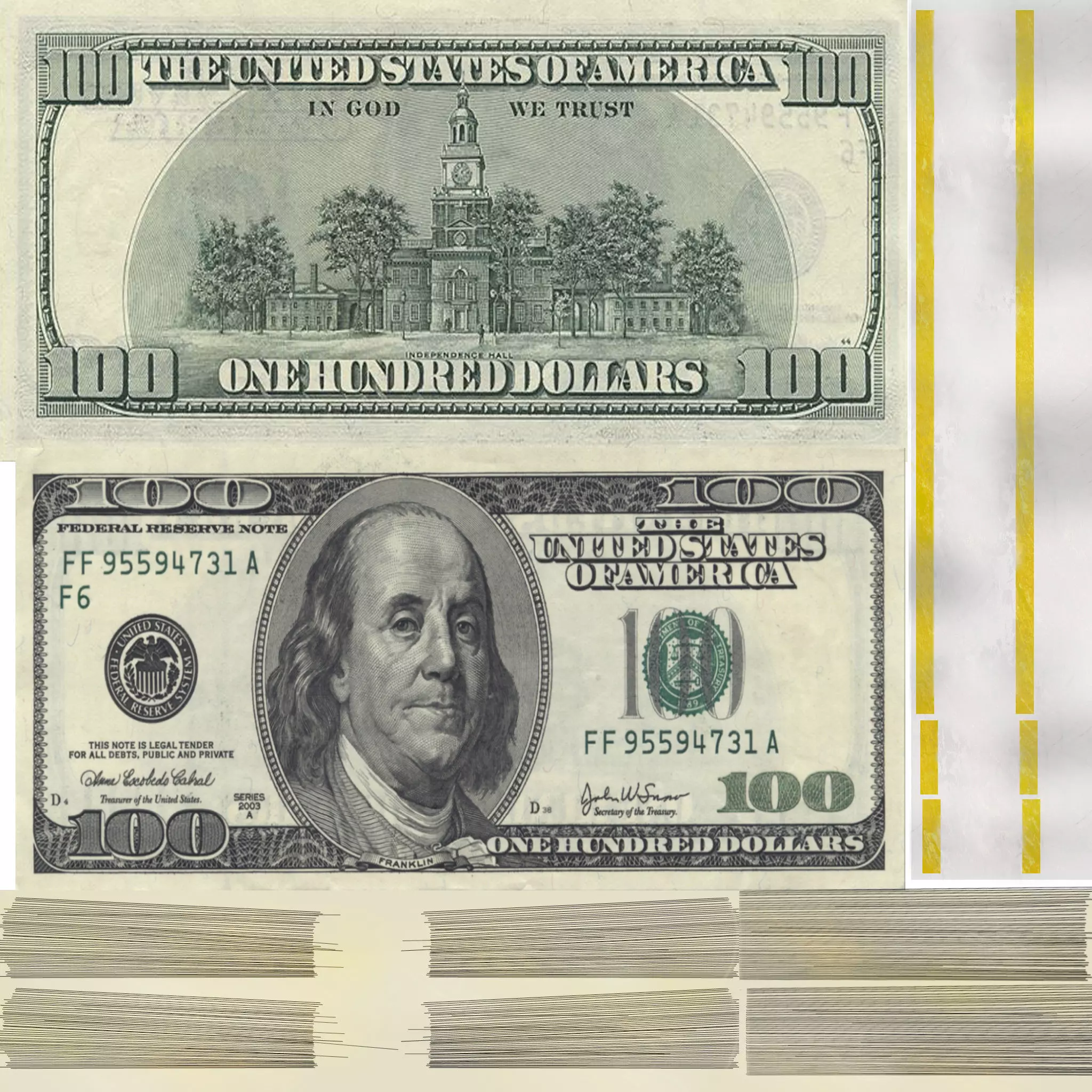 stacks diffuse 3D model
