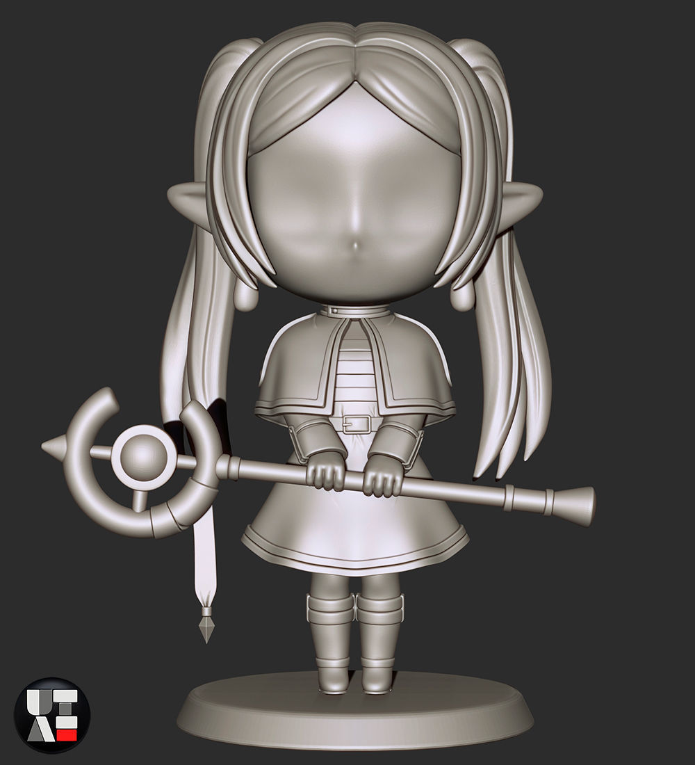FRIEREN   VERSION CHIBI 3D print model_4