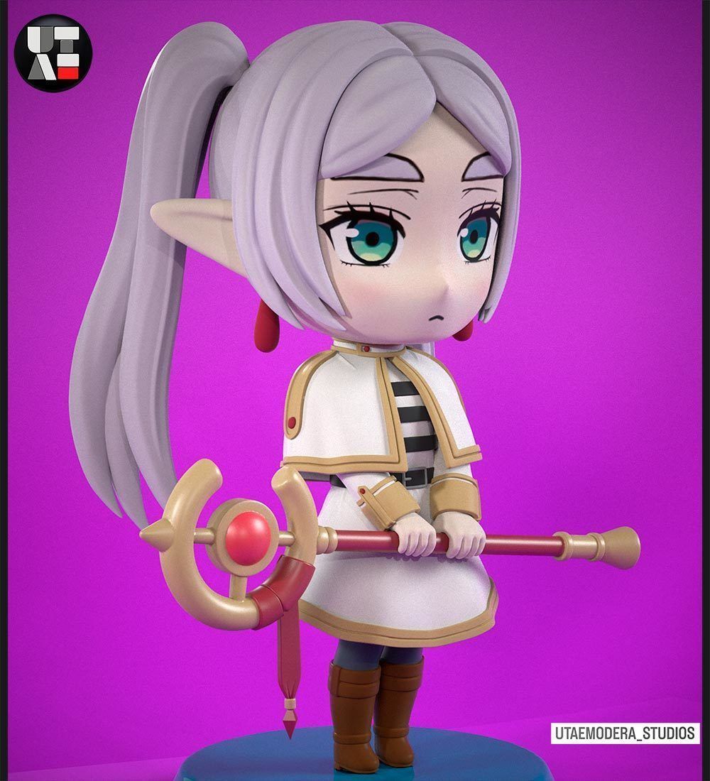 FRIEREN   VERSION CHIBI 3D print model_1