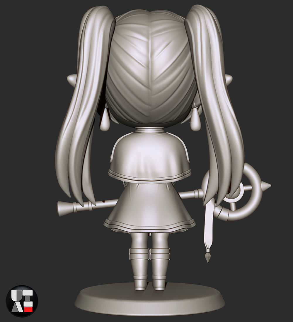 FRIEREN   VERSION CHIBI 3D print model_6