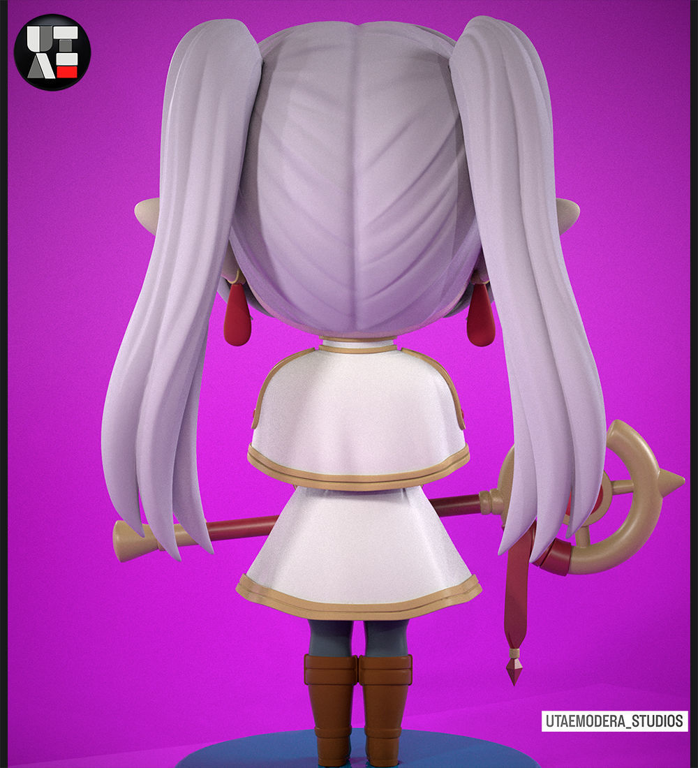 FRIEREN   VERSION CHIBI 3D print model_3