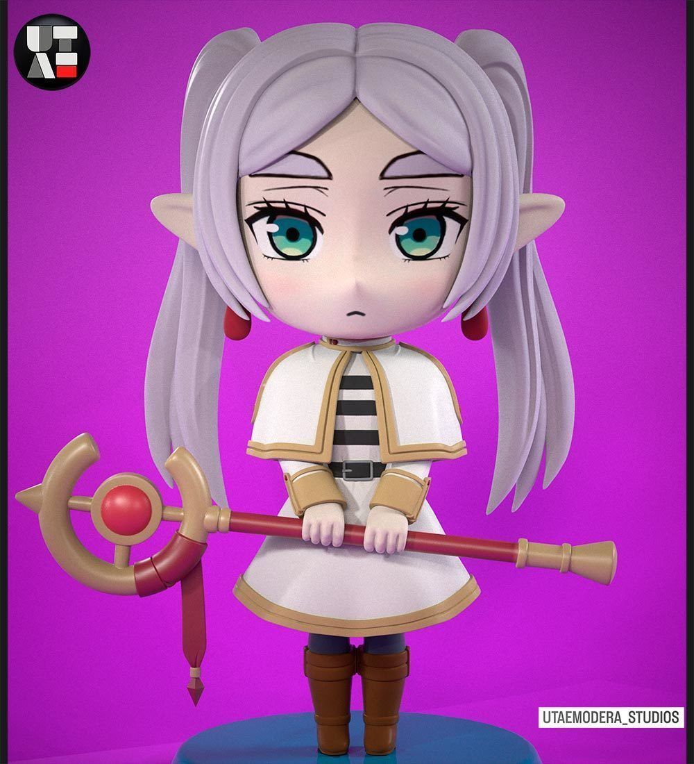 FRIEREN   VERSION CHIBI 3D print model_2