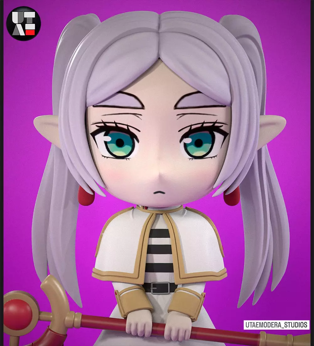 FRIEREN   VERSION CHIBI 3D print model_0