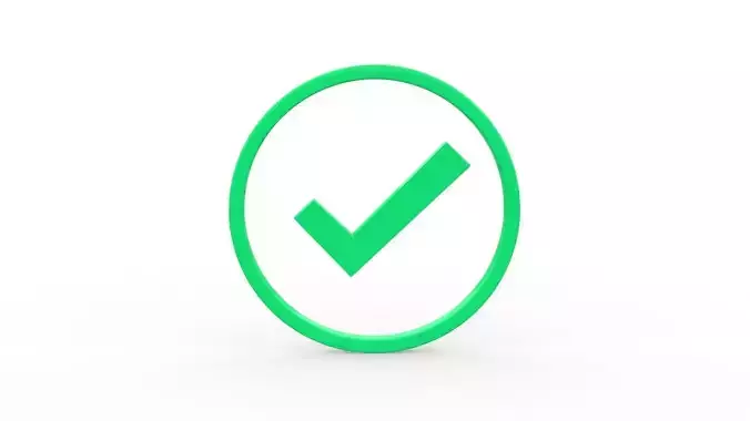 Check Mark icon v001