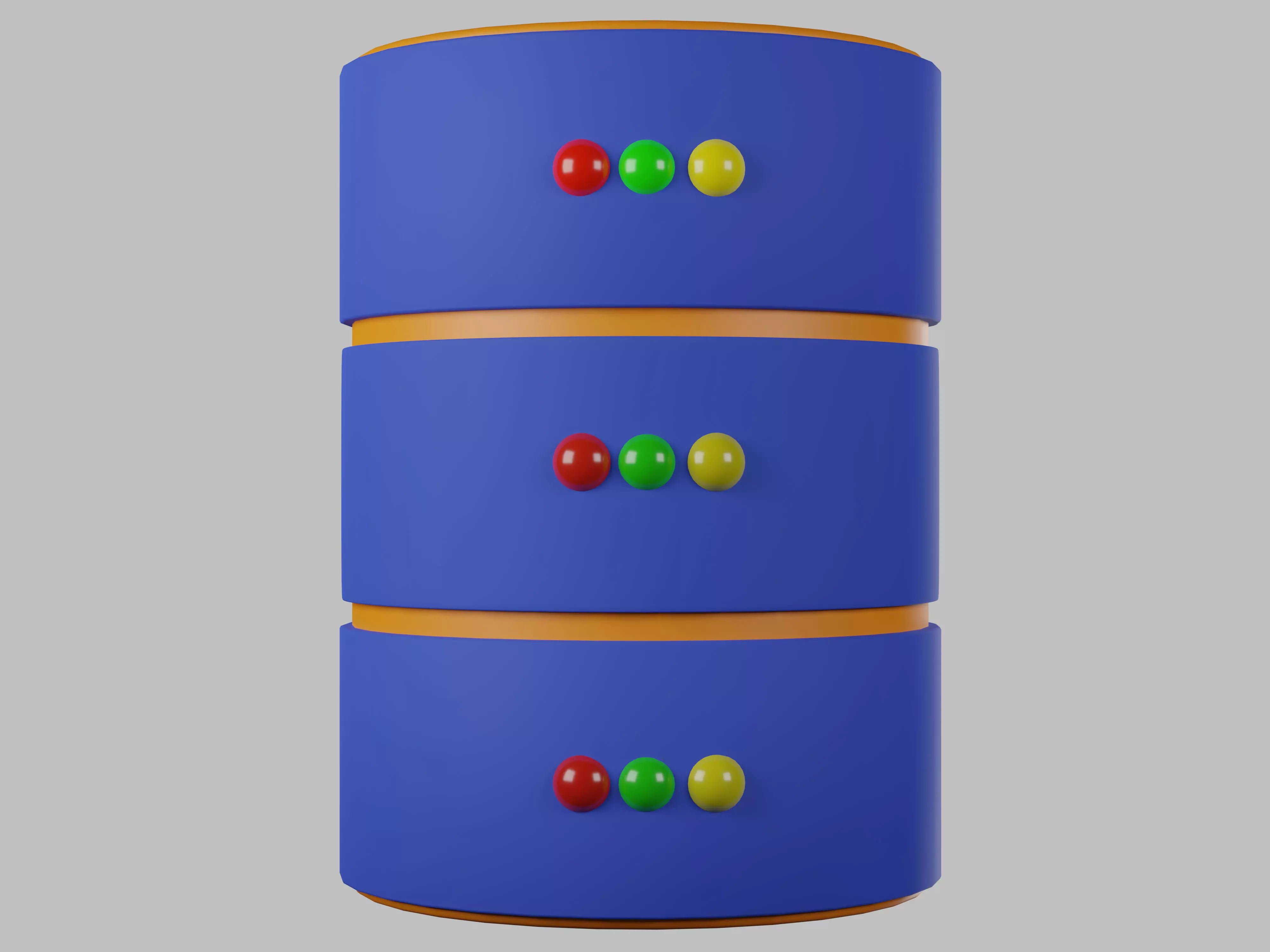3D Database Model 3D model_0
