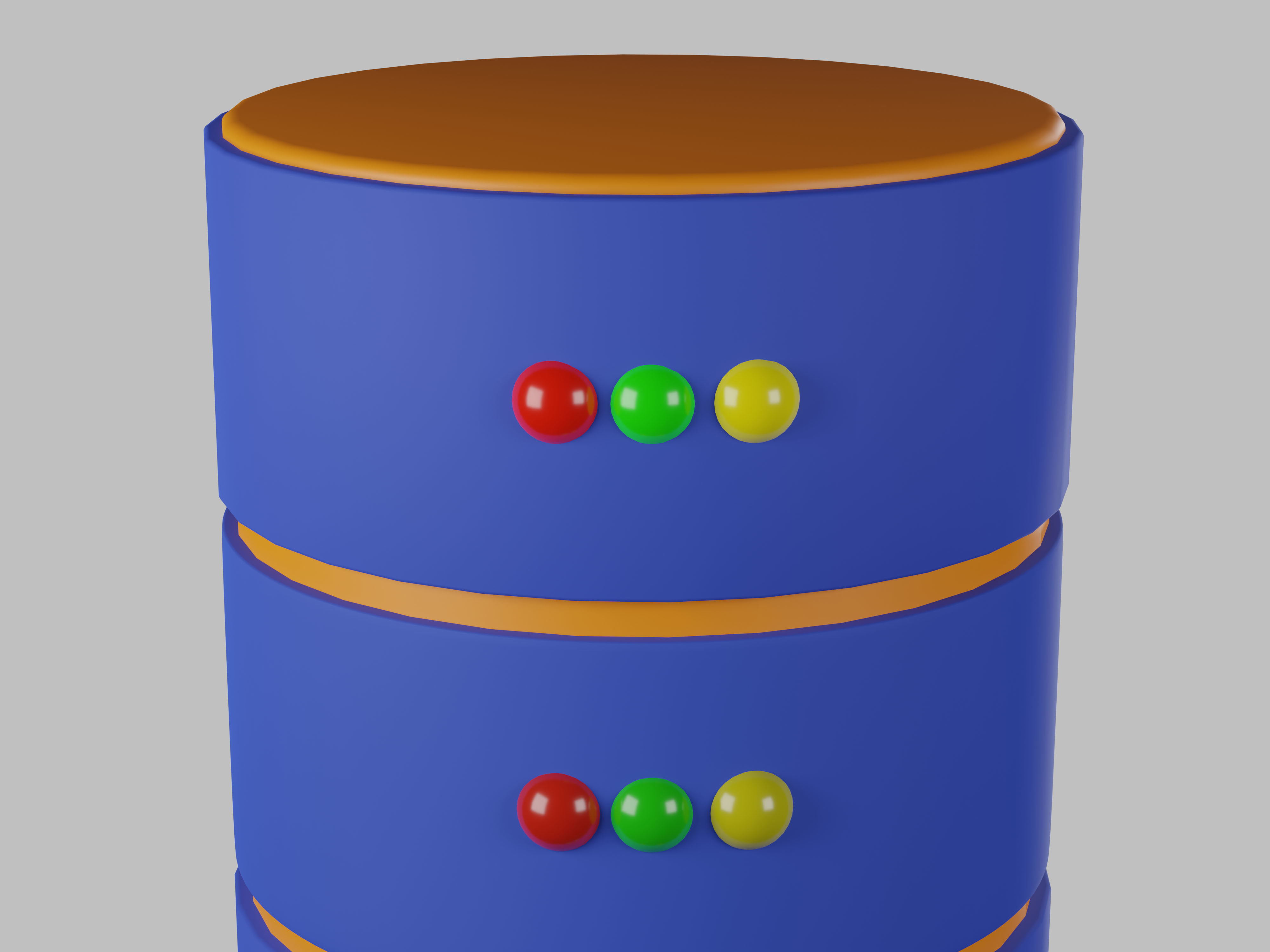 3D Database Model 3D model_1