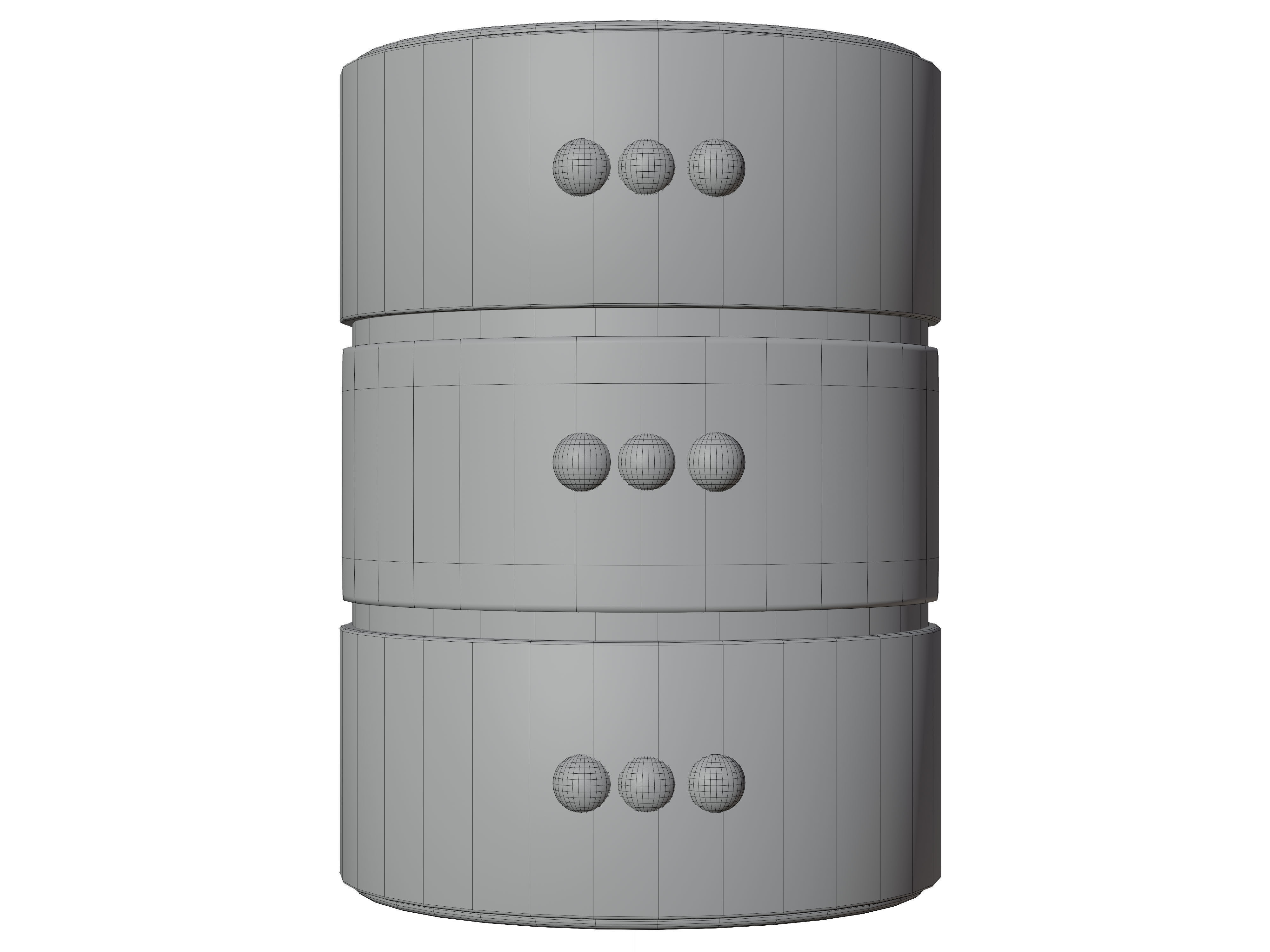 3D Database Model 3D model_4