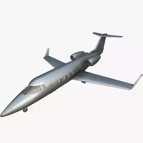 Learjet 55 - 3D Printable Model 3D print model