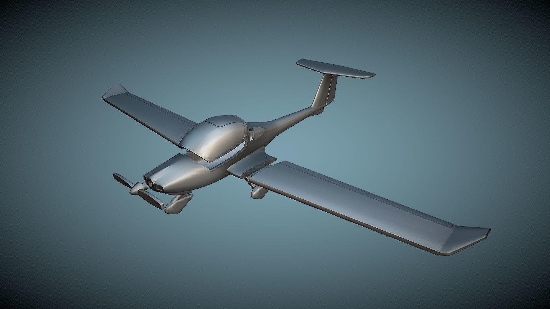 Diamond DA20 Katana Eclipse - 3D Printable Model 3D print model_1