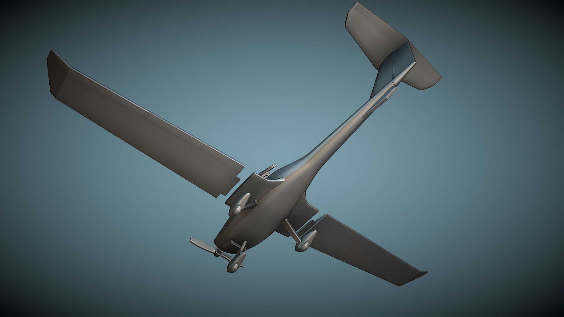 Diamond DA20 Katana Eclipse - 3D Printable Model 3D print model_4