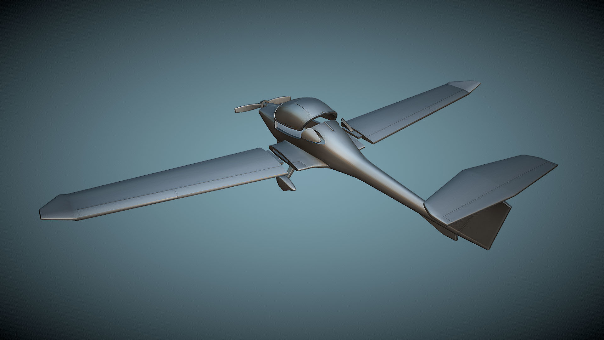 Diamond DA20 Katana Eclipse - 3D Printable Model 3D print model_2