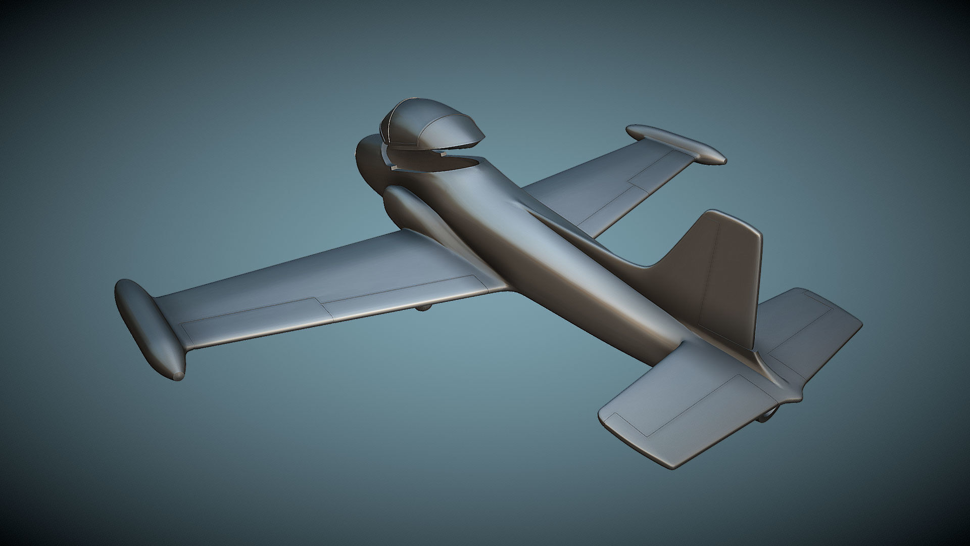 BAC Jet Provost T5A - 3D Printable Model 3D print model_2