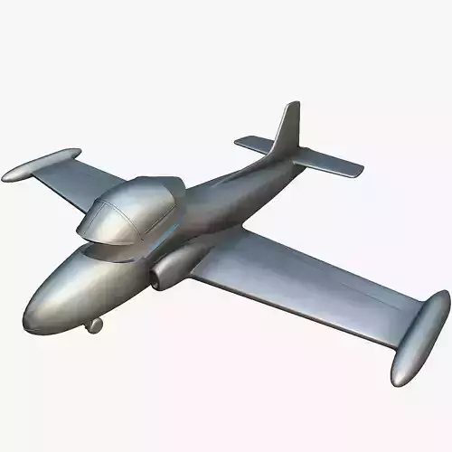 BAC Jet Provost T5A - 3D Printable Model