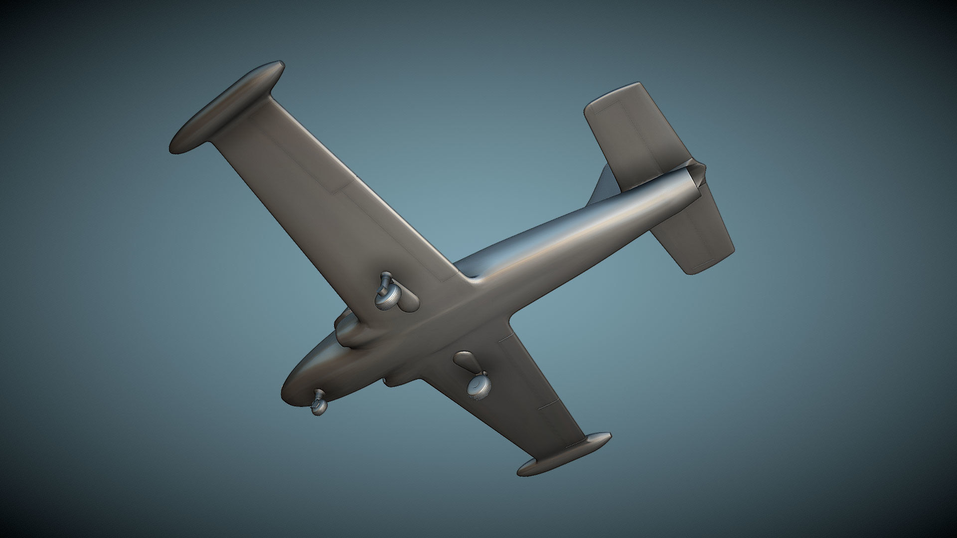 BAC Jet Provost T5A - 3D Printable Model 3D print model_4