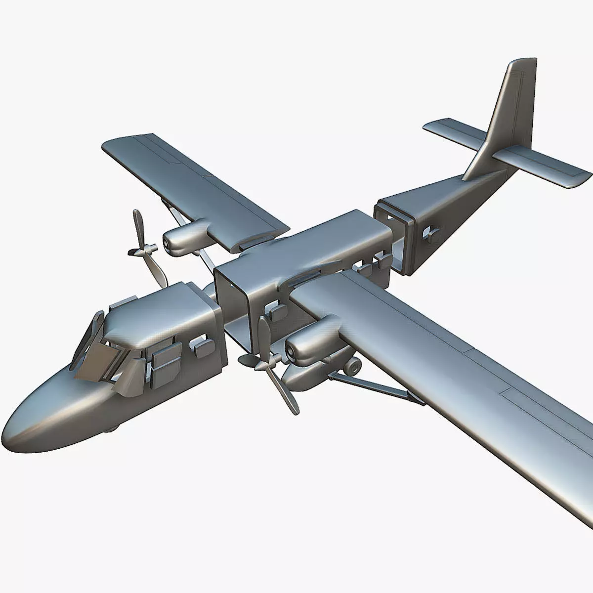 GAF N-24A Nomad - 3D Printable Model 3D print model_0