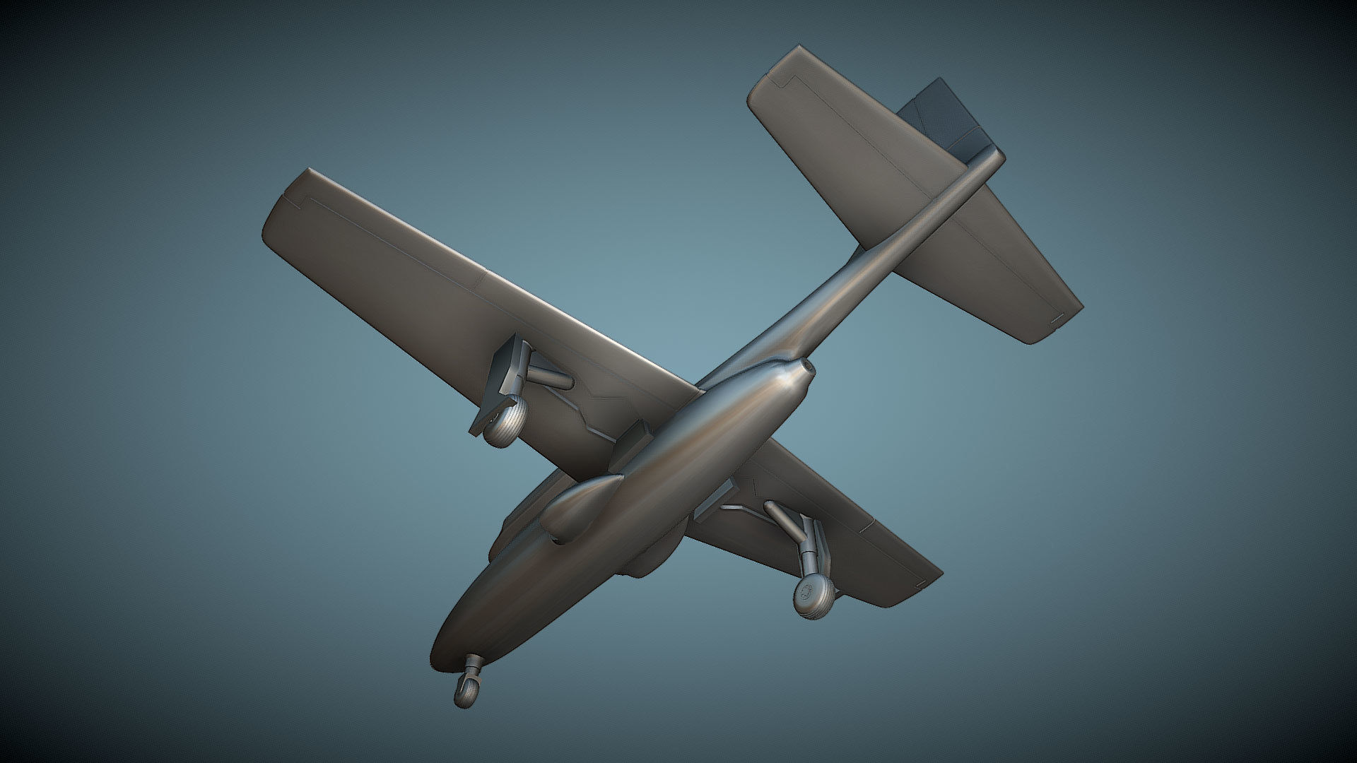 Temco TT-1 Pinto - 3D Printable Model 3D print model_4
