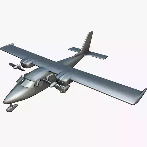 Partenavia P-68C Victor - 3D Printable Model