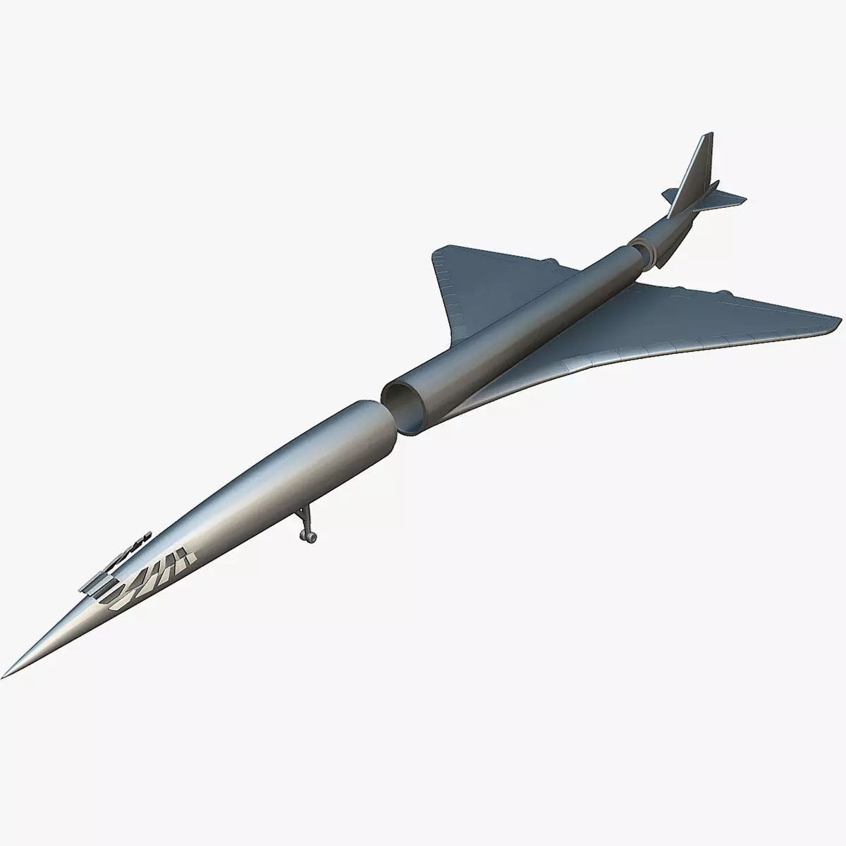 Boeing 2707-300 - 3D Printable Model 3D print model