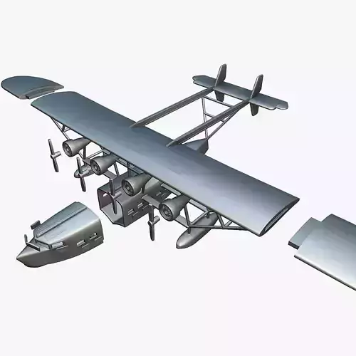 Sikorsky S-40 - 3D Printable Model