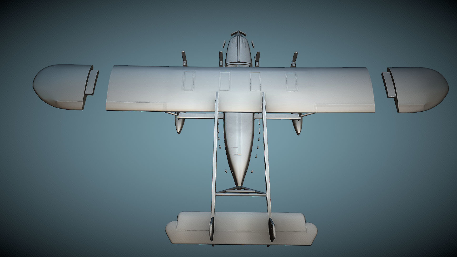 Sikorsky S-40 - 3D Printable Model 3D print model_3