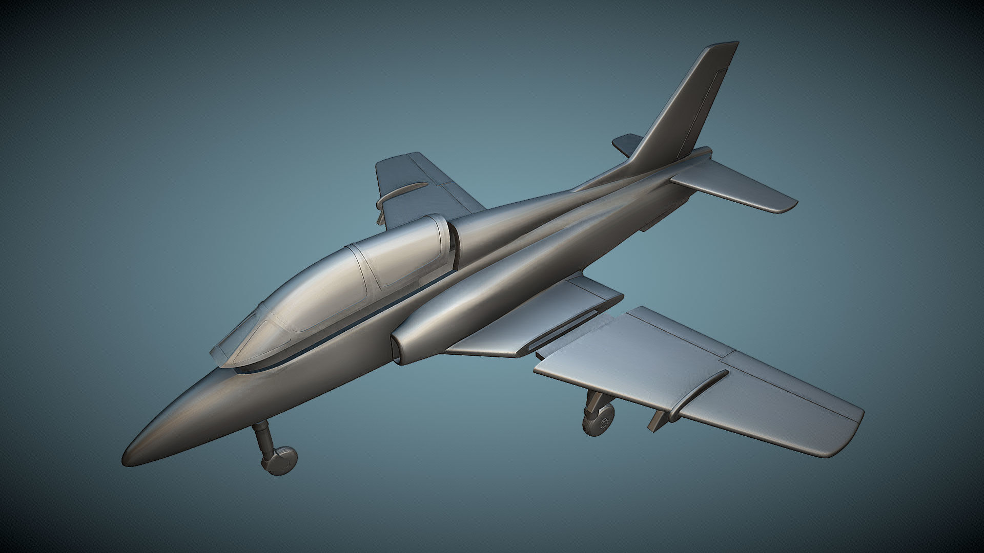 Soko G-4 Super Galeb - 3D Printable Model 3D print model_1