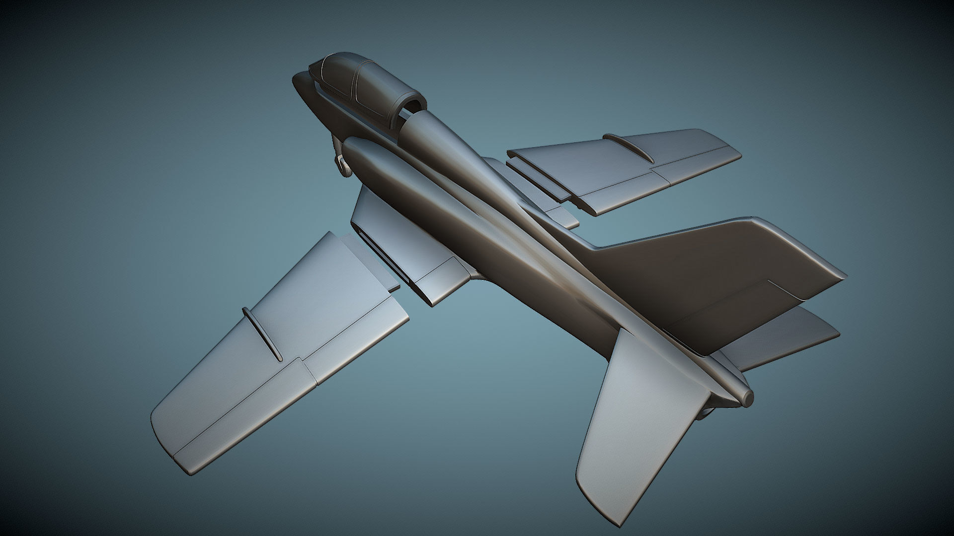 Soko G-4 Super Galeb - 3D Printable Model 3D print model_2