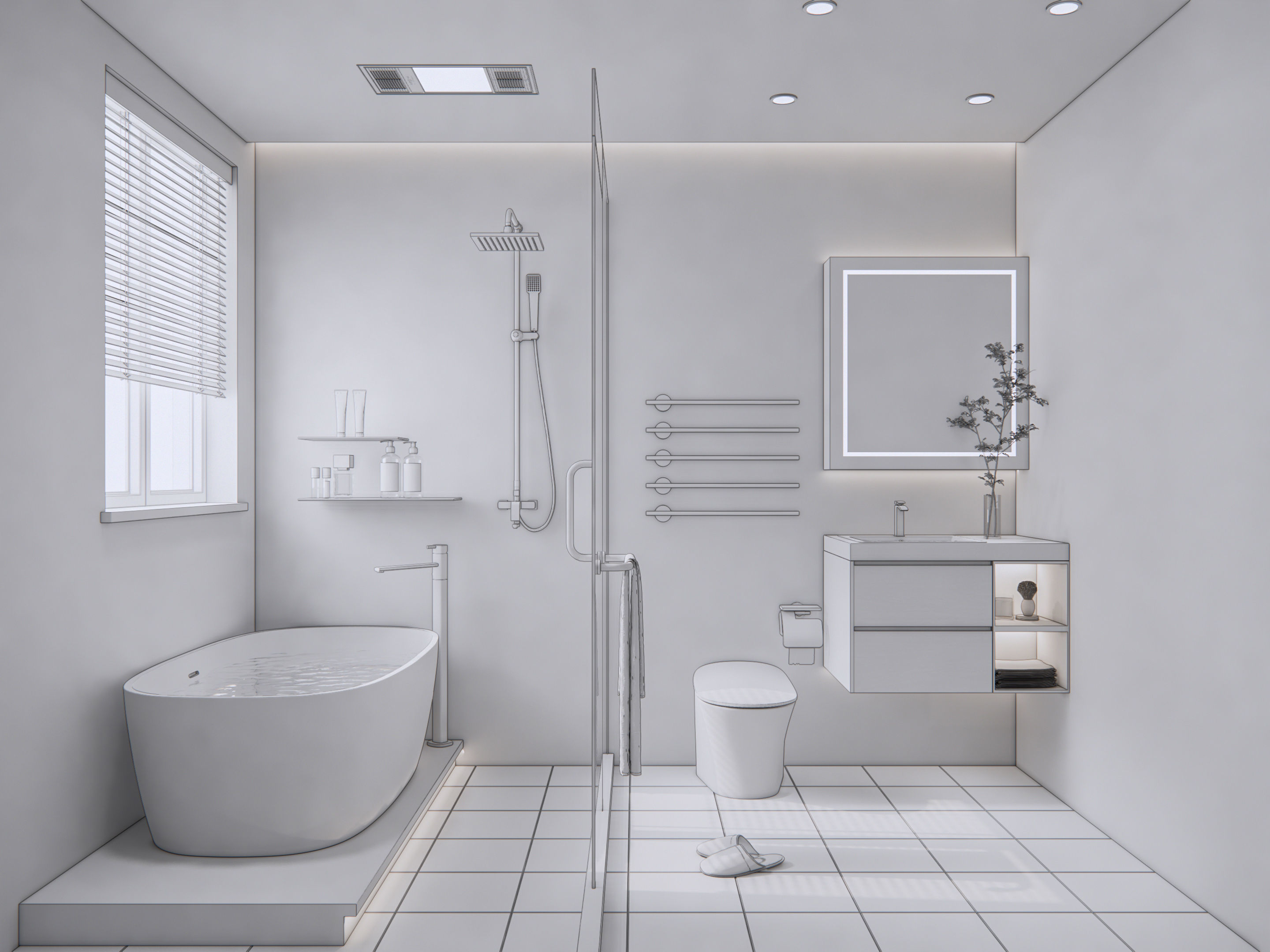 Bathroom  23 3D model_21
