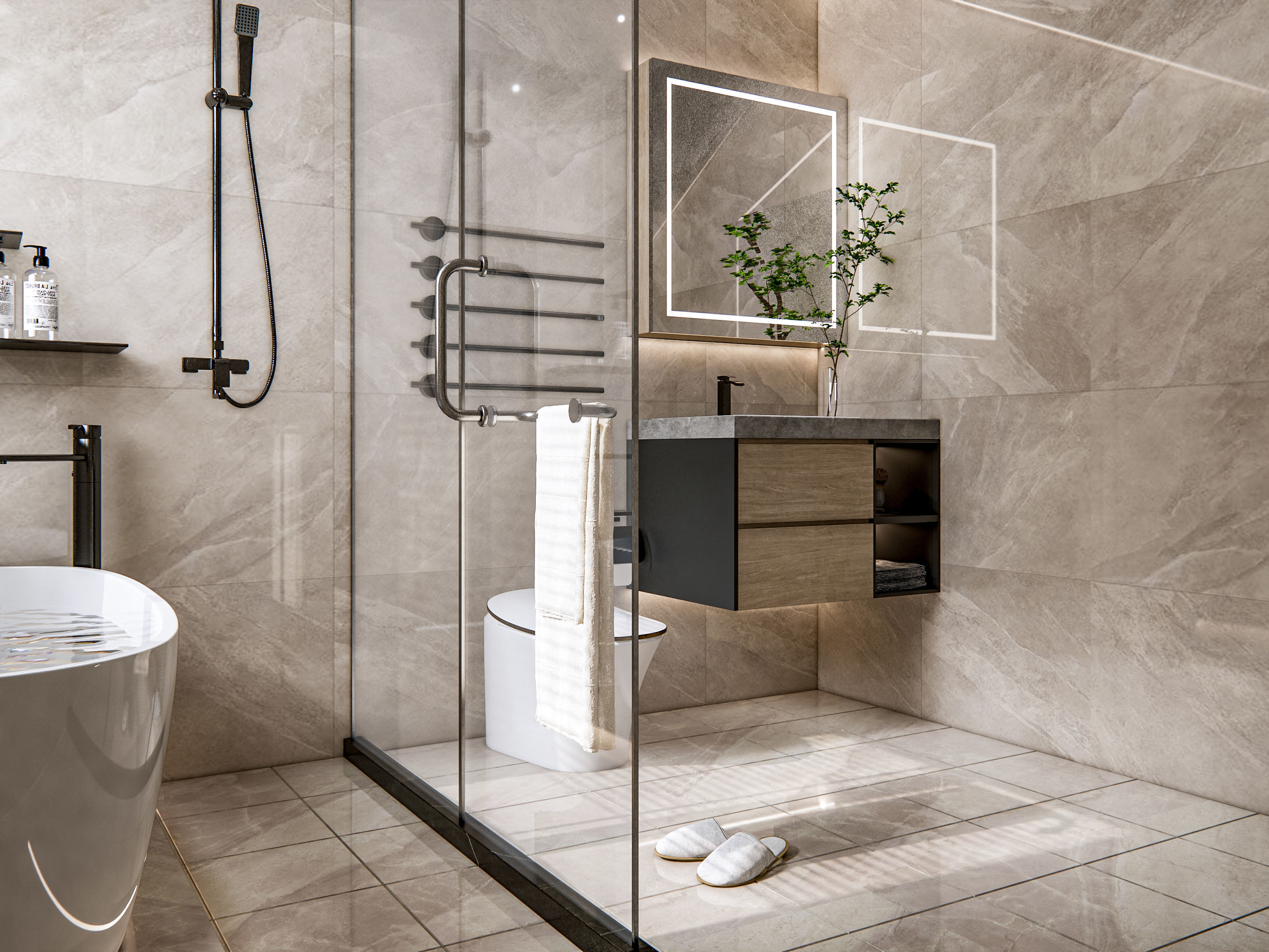 Bathroom  23 3D model_19