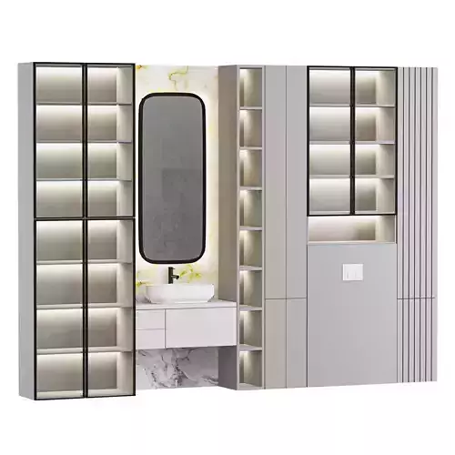  Luxury modern bathroom vanity cabinet