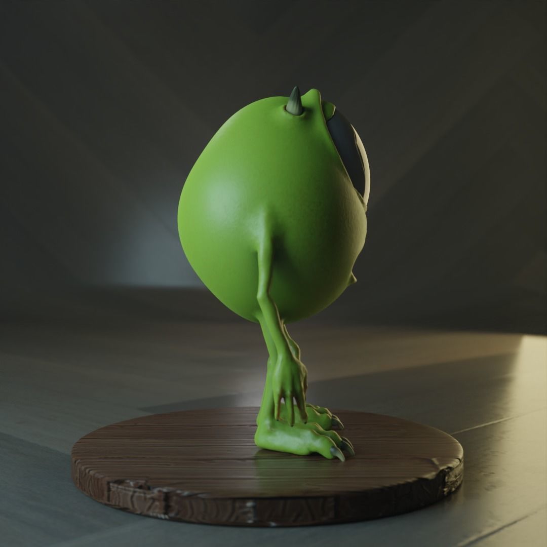 Mike Wazowski 3D model_1