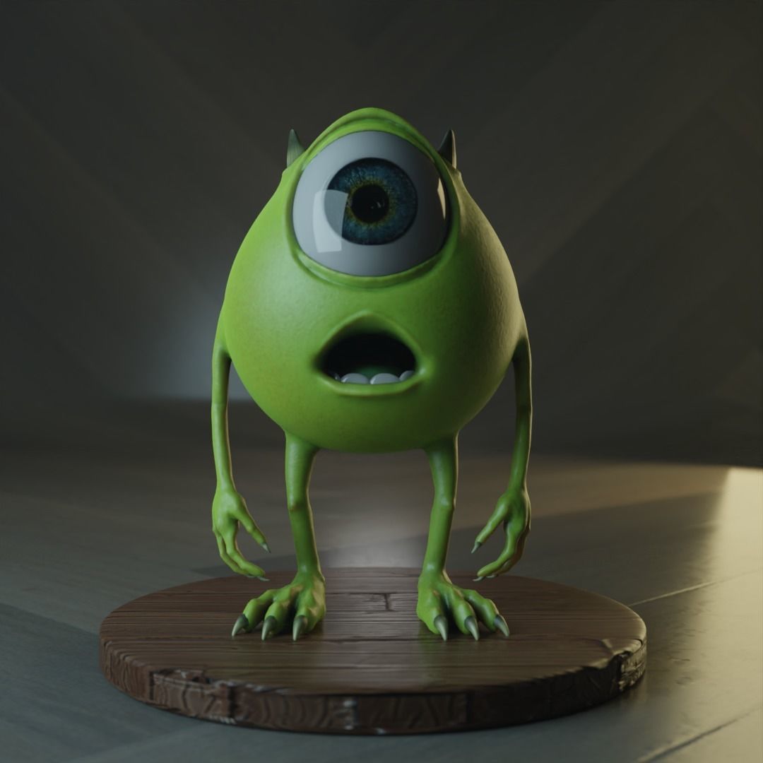 Mike Wazowski 3D model | CGTrader