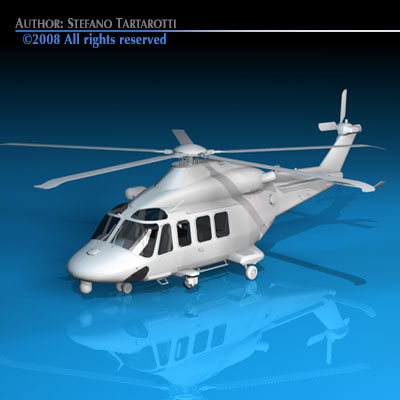 AW139 coastguard 3D model_4