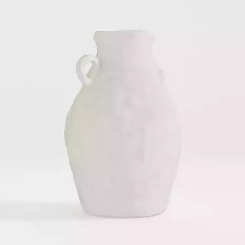 Minimal White Vase