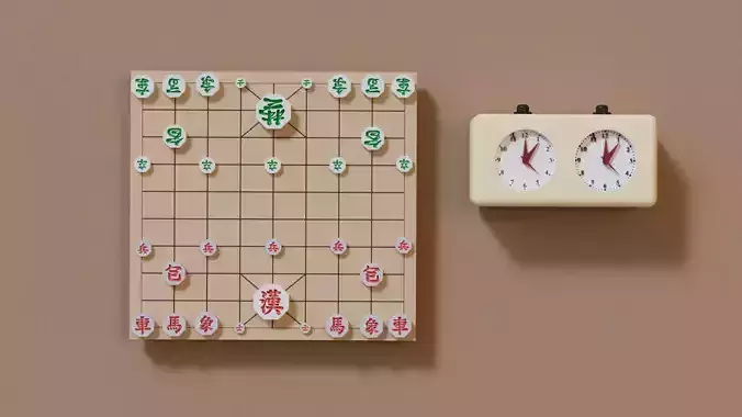 Janggi Korean chess 3D