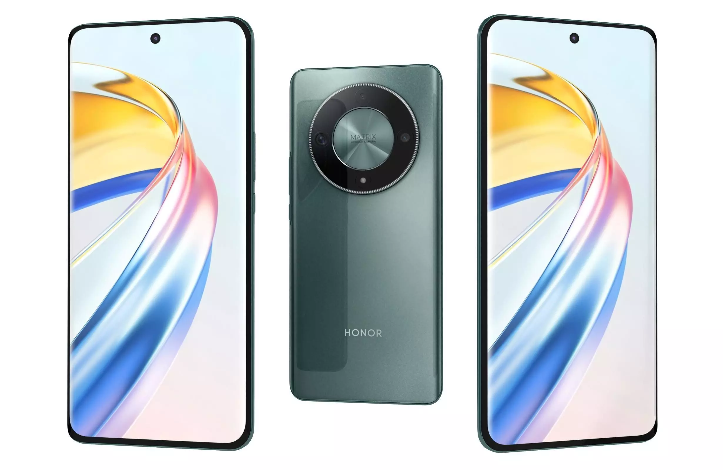 Honor X9b Emerald Green 3D model_0