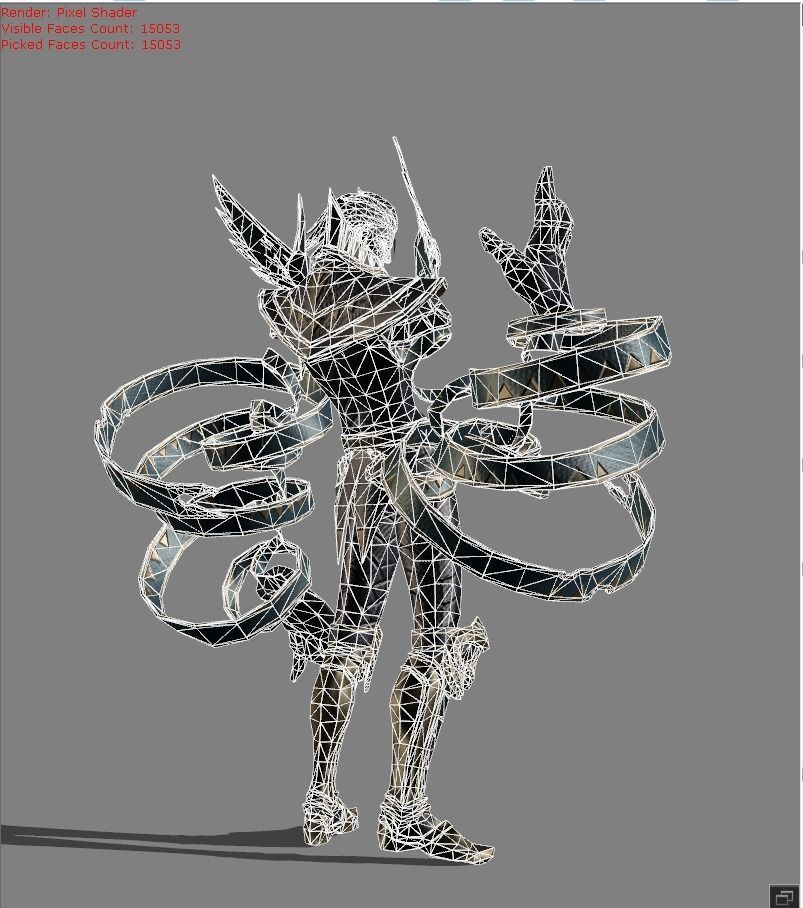 Khufra Desert Tyant Low-poly 3D model_5