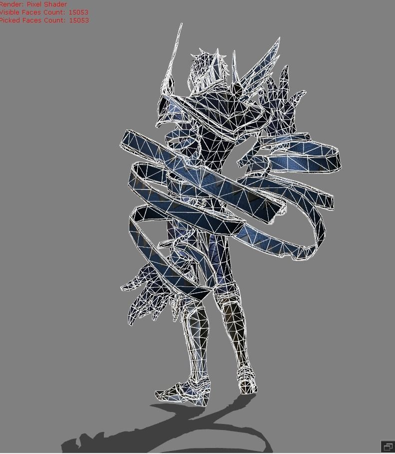 Khufra Desert Tyant Low-poly 3D model_7