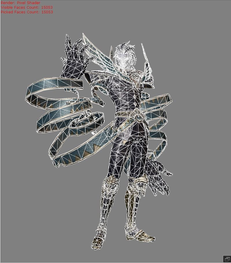 Khufra Desert Tyant Low-poly 3D model_4