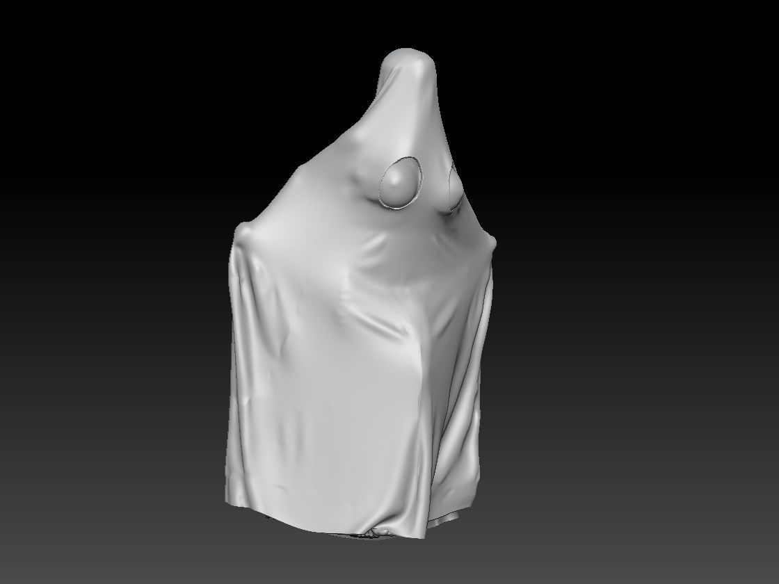 GHOST GIRL INSTAGRAM 3D print model_3