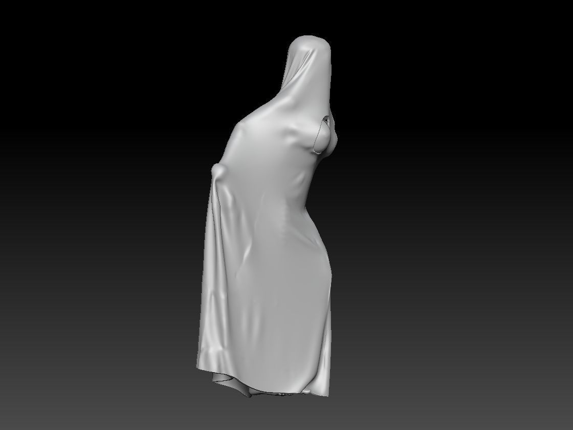 GHOST GIRL INSTAGRAM 3D print model_2