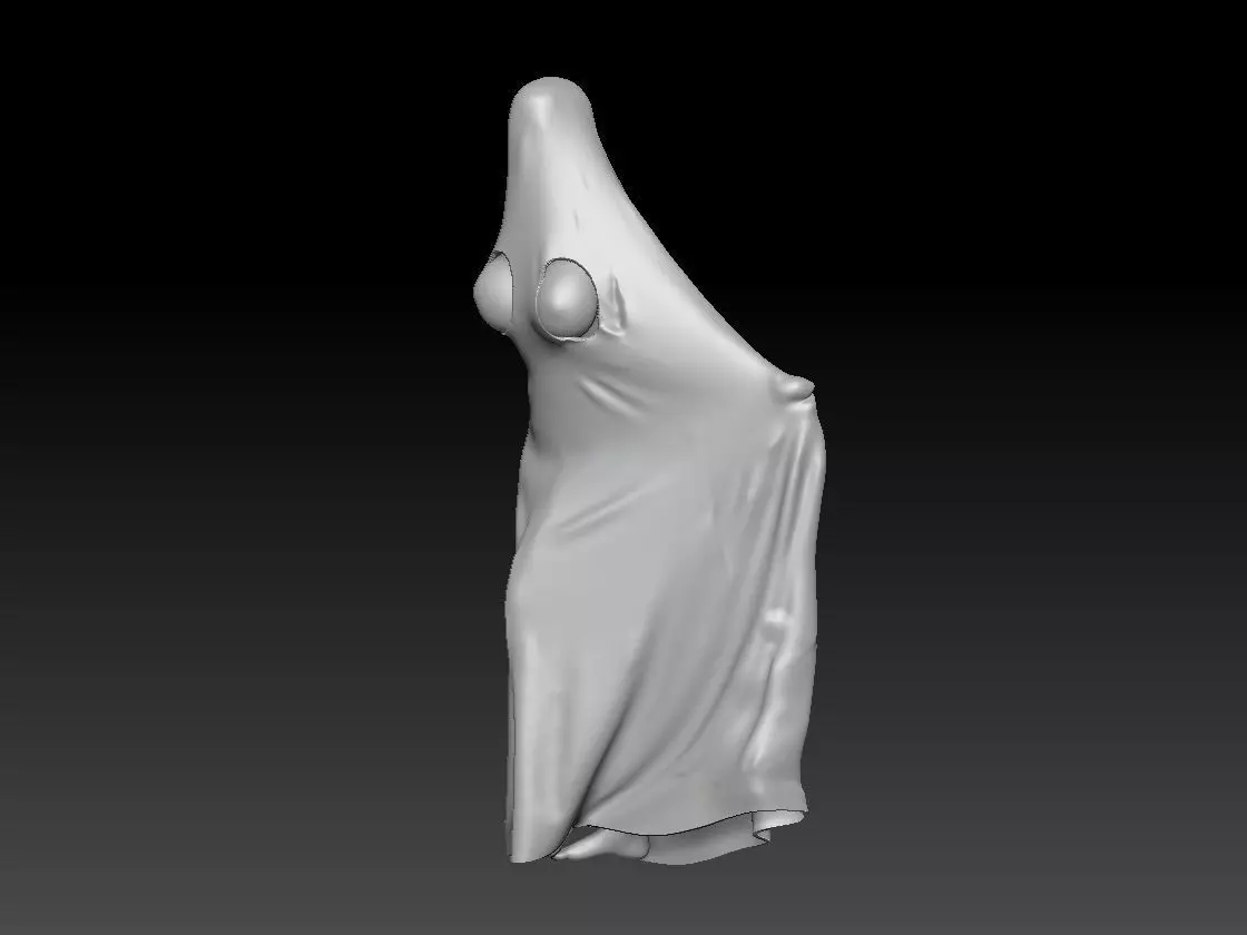 GHOST GIRL INSTAGRAM 3D print model_0