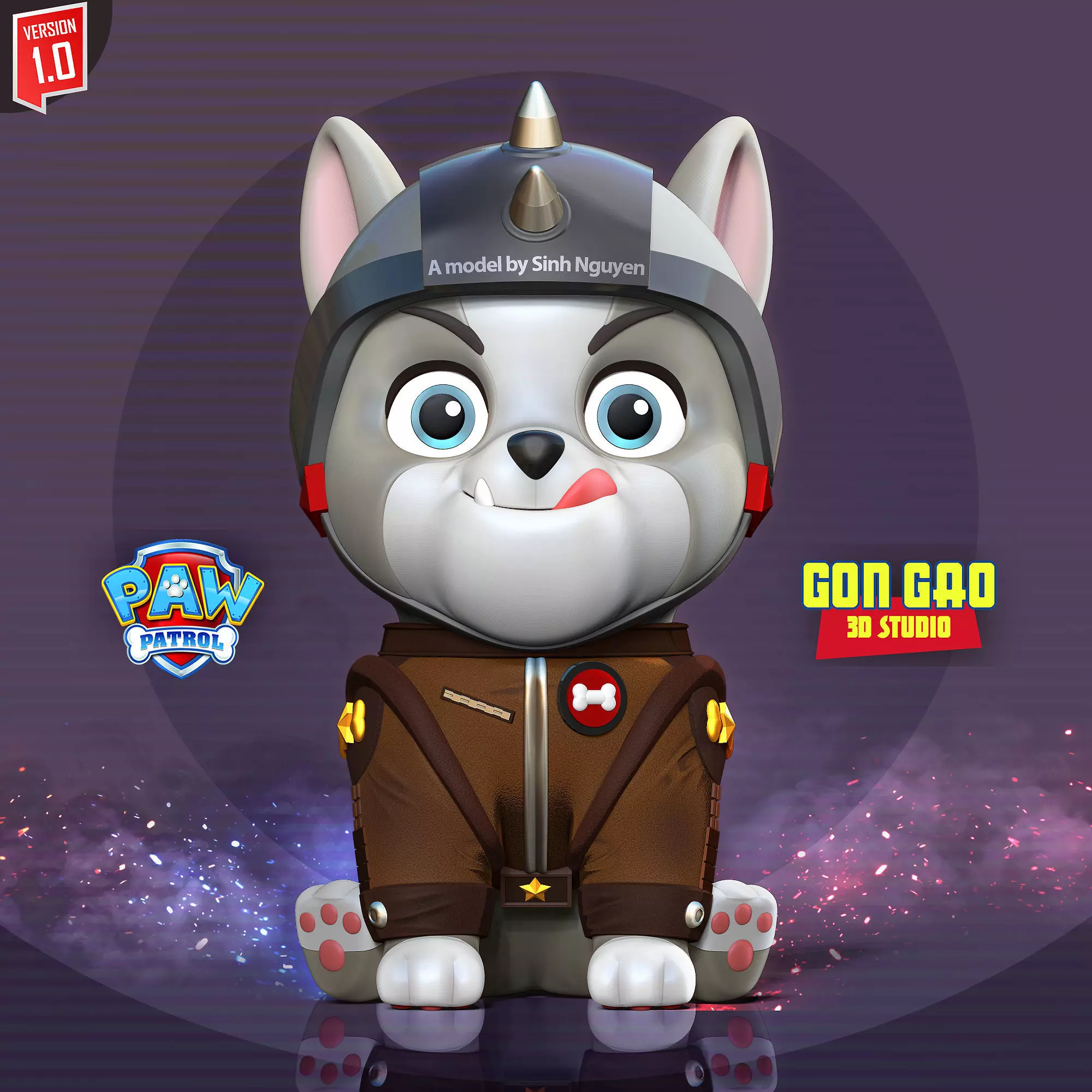 Hubcap - Paw Patrol Fanart 3D print model